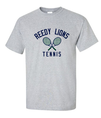 Reedy Tennis - Crossed Rackets - Short Sleeve