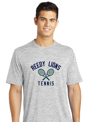 Reedy Tennis - Crossed Rackets - Electric Dri-Fit Short Sleeve