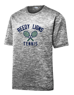 Reedy Tennis - Crossed Rackets - Electric Dri-Fit Short Sleeve