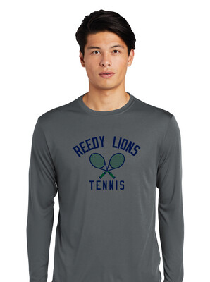 Reedy Tennis - Crossed Rackets - Dri-Fit Long Sleeve