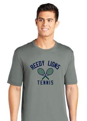 Reedy Tennis - Crossed Rackets - Dri-Fit Short Sleeve