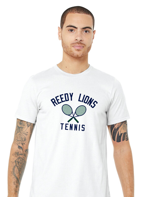 Reedy Tennis - Crossed Rackets - Bella+Canvas Short Sleeve