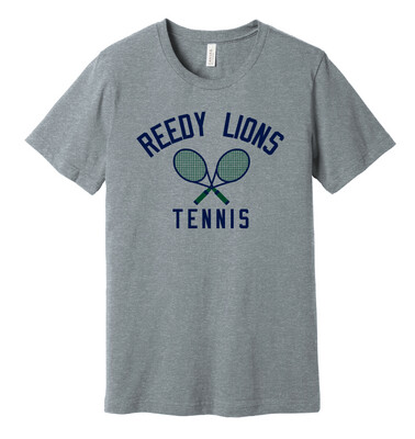 Reedy Tennis - Crossed Rackets - Bella+Canvas Short Sleeve