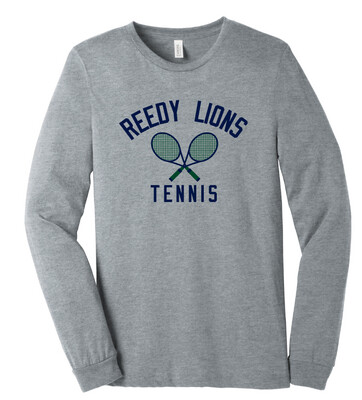 Reedy Tennis - Crossed Rackets - Bella+Canvas Long Sleeve