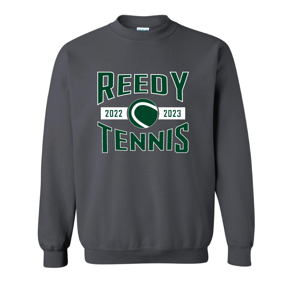 Reedy Tennis - Arches - Crew Sweatshirt, Color: Charcoal