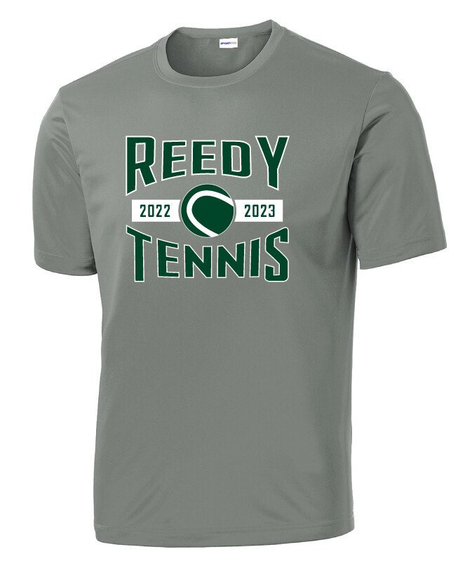 Reedy Tennis - Arches - Dri-Fit Short Sleeve, Color: Grey Concrete