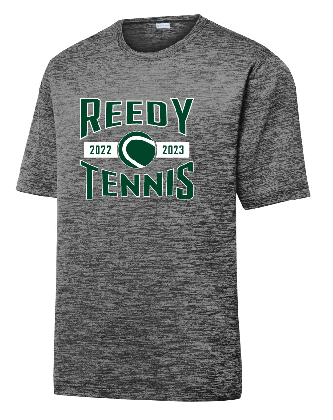 Reedy Tennis - Arches - Electric Dri-Fit Short Sleeve, Color: Grey Black