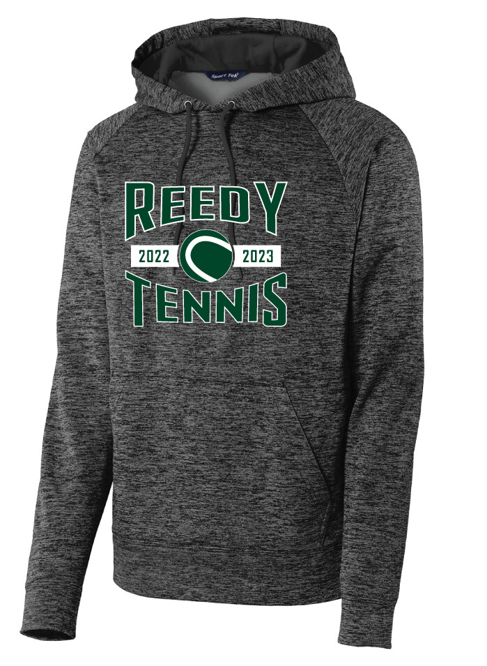 Reedy Tennis - Arches - Electric Dri-Fit Hoodie, Color: Grey Black