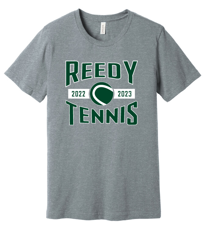 Reedy Tennis - Arches - Bella+Canvas Short Sleeve, Color: Athletic Heather