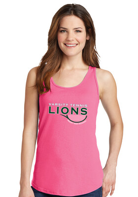 Reedy Tennis - Varsity Half Racket - Cotton Tank
