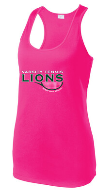 Reedy Tennis - Varsity Half Racket - Dri-Fit Racerback Tank
