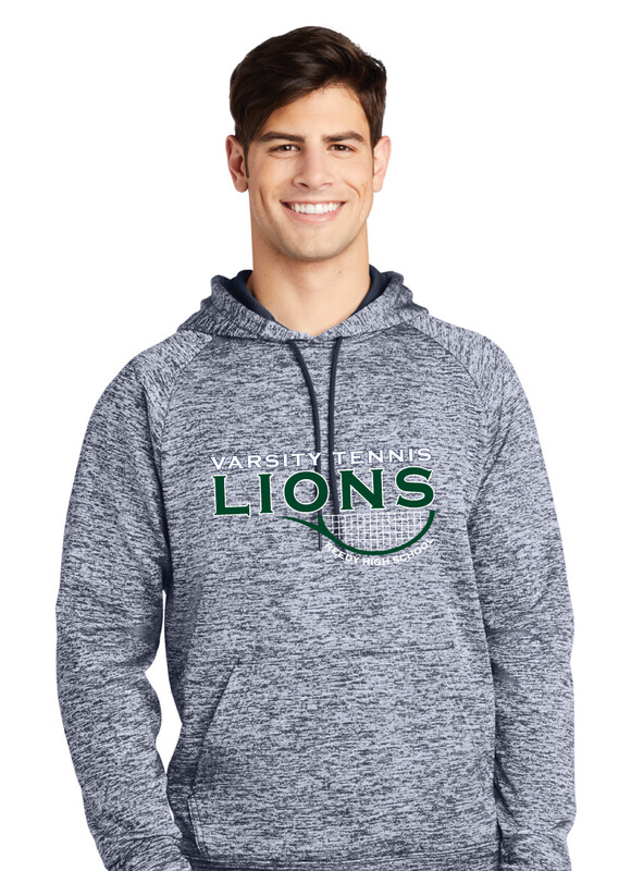 Reedy Tennis - Varsity Half Racket - Electric Dri-Fit Hoodie