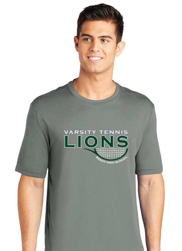 Reedy Tennis - Varsity Half Racket - Dri-Fit Short Sleeve