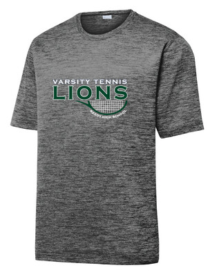 Reedy Tennis - Varsity Half Racket - Electric Dri-Fit Short Sleeve