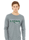 Reedy Tennis - Varsity Half Racket - Bella+Canvas Long Sleeve