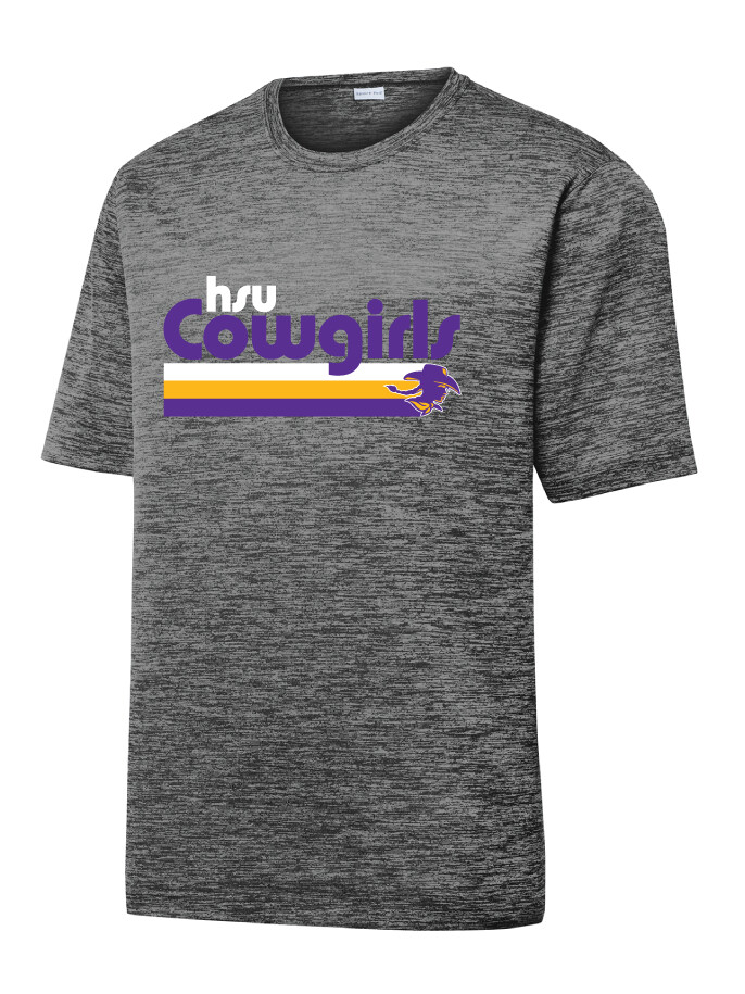 HSU - Groovy - Electric Dri-Fit Short Sleeve, Color: Black / Grey