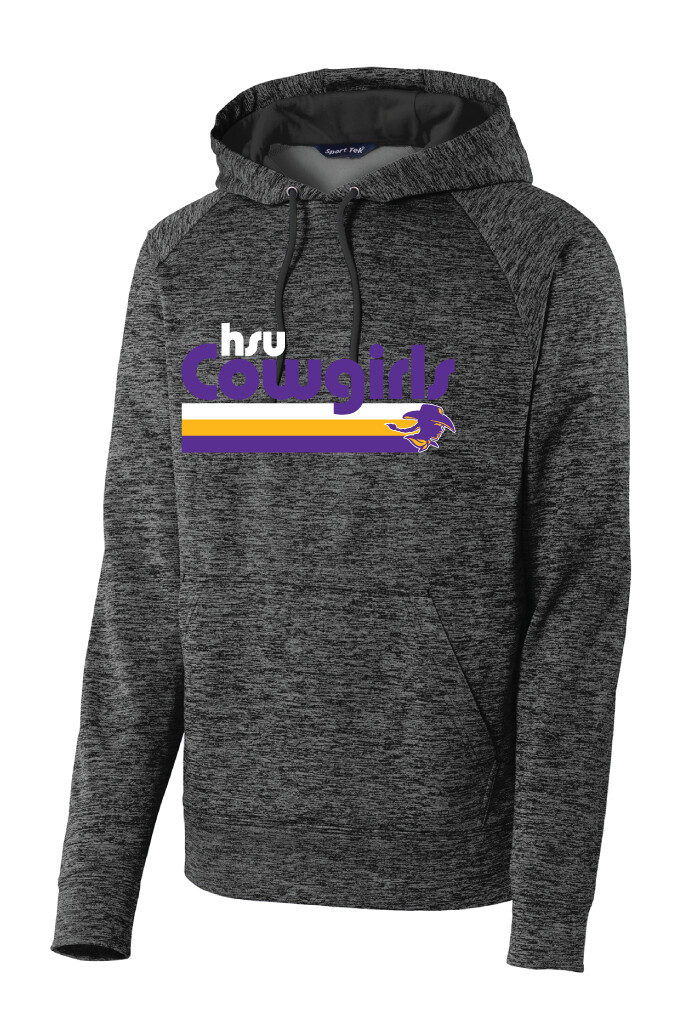 HSU - Groovy - Electric Dri-Fit Hoodie, Color: Black / Grey