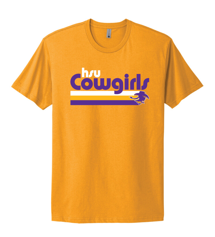 HSU - Groovy - NextLevel Short Sleeve, Color: Gold