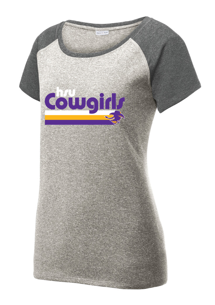 HSU - Groovy - Heather Scoop Neck, Color: Grey / Graphite