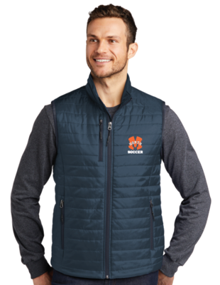 North Soccer - Mens Packable Puffy Vest