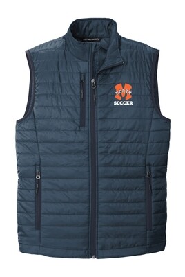 North Soccer - Mens Packable Puffy Vest