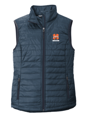North Soccer - Ladies Packable Puffy Vest
