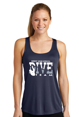 Reedy Swim and Dive - Dive - Dri-Fit Racerback Tank
