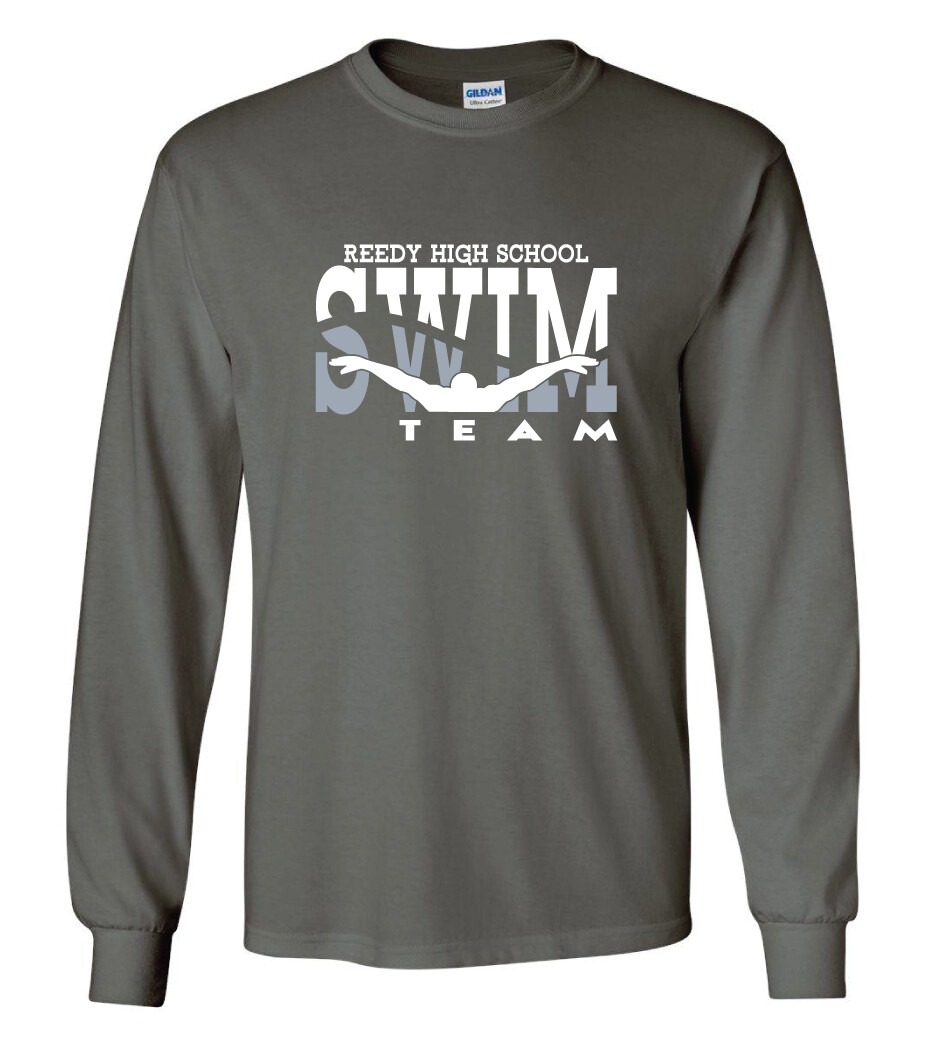 Reedy Swim and Dive - Swim - Long Sleeve, Color: Charcoal
