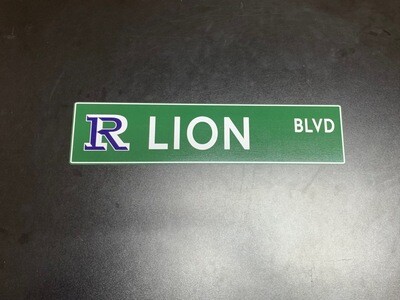 Reedy Lions - Street Sign
