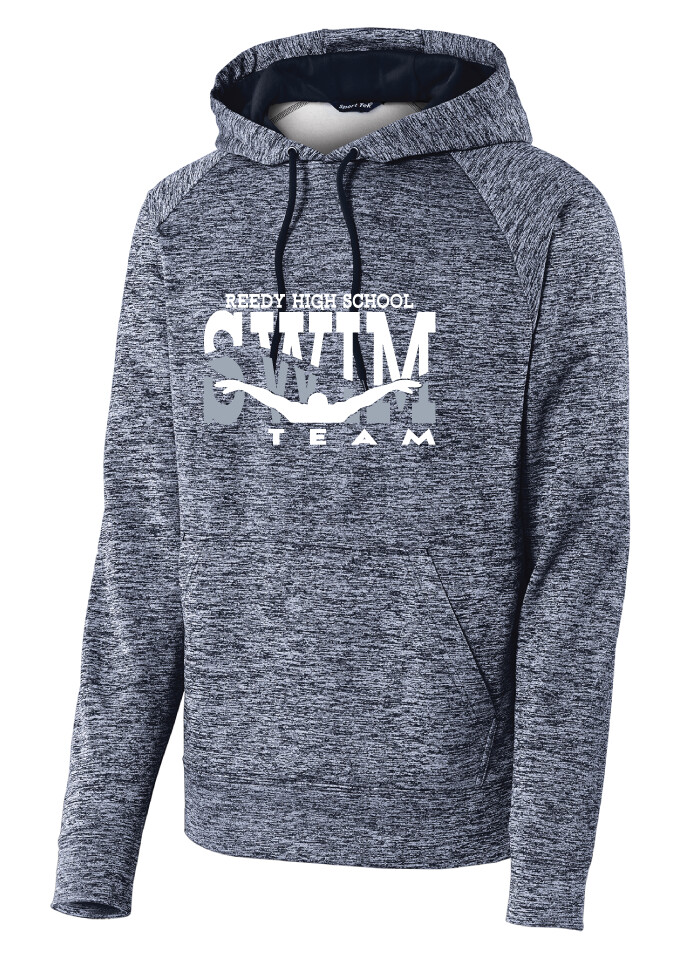 Reedy Swim and Dive - Swim - Electric Dri-FIt Hoodie, Color: True Navy