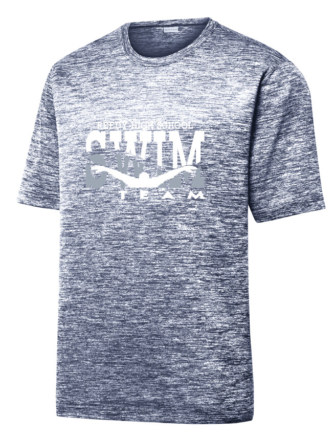 Reedy Swim and Dive - Swim - Electric Dri-FIt Short Sleeve, Color: True Navy