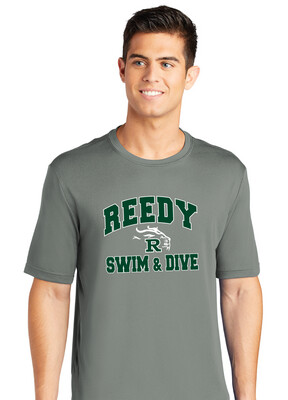 Reedy Swim and Dive - Simple Block - Dri-Fit Short Sleeve