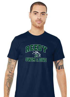 Reedy Swim and Dive - Simple Block - Bella+Canvas Short Sleeve