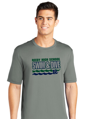Reedy Swim and Dive - Waves - Dri-Fit Short Sleeve