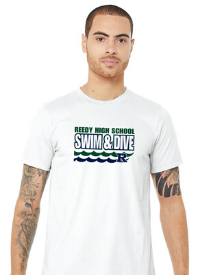 Reedy Swim and Dive - Waves - Bella+Canvas Short Sleeve