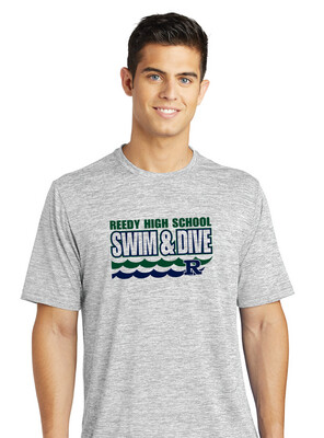 Reedy Swim and Dive - Waves - Electric Dri-Fit Short Sleeve