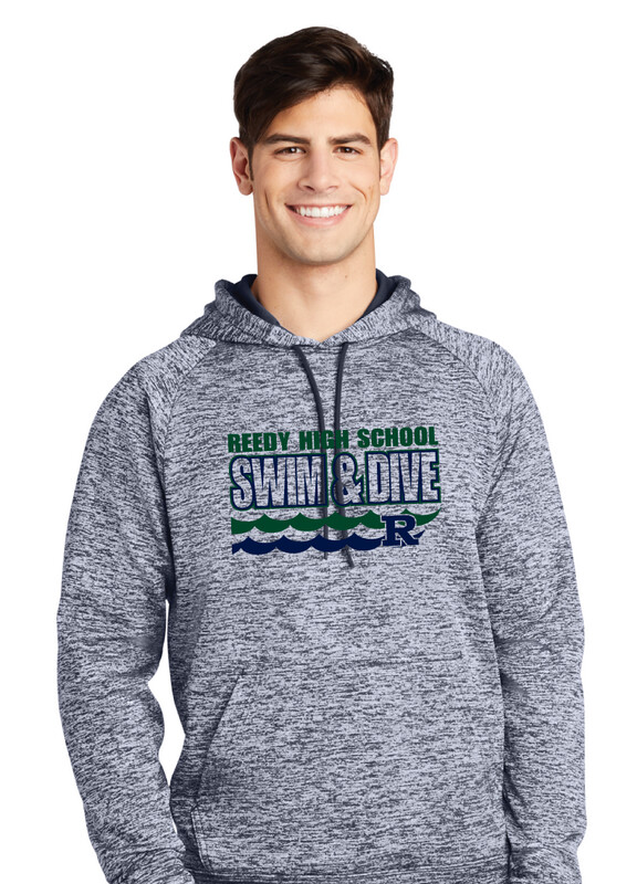 Reedy Swim and Dive - Waves - Electric Dri-Fit Hoodie