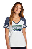 Reedy Swim and Dive - Waves - Game V-Neck Tee