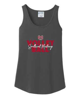 USW Volleyball - Block Script - Cotton Tank