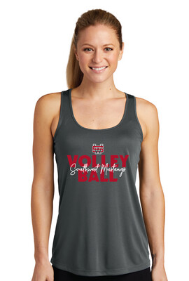 USW Volleyball - Block Script - Dri-Fit Racerback Tank