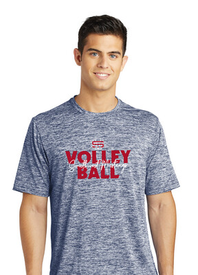 USW Volleyball - Block Script - Electric Dri-Fit Short Sleeve