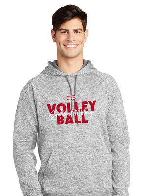 USW Volleyball - Block Script - Electric Dri-Fit Hoodie
