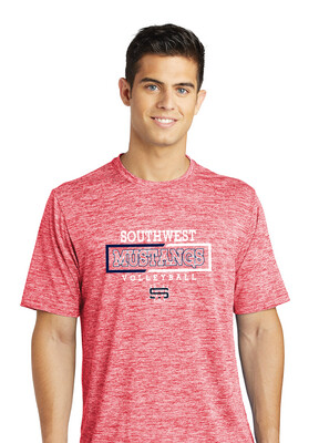 USW Volleyball - 2 Tone Rectangle - Electric Dri-FIt Short Sleeve