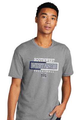 USW Volleyball - 2 Tone Rectangle - Next Level Short Sleeve