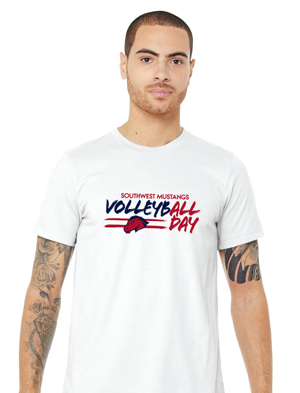 USW Volleyball - All Day - Bella+Canvas Short Sleeve