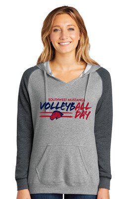 USW Volleyball - All Day - Lightweight Raglan Hoodie