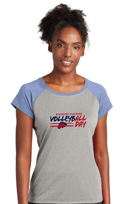 USW Volleyball - All Day - Heather Scoop Neck