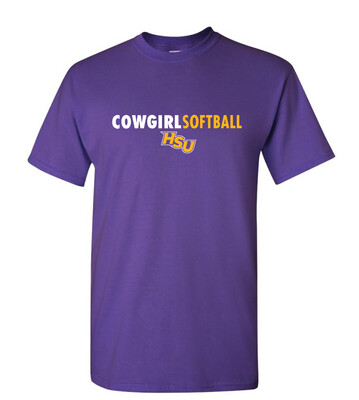 HSU Softball - Clean Lines - Short Sleeve