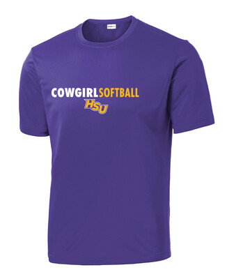HSU Softball - Clean Lines - Dri-Fit Short Sleeve
