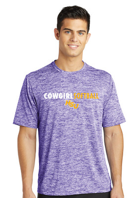 HSU Softball - Clean Lines - Electric Dri-Fit Short Sleeve